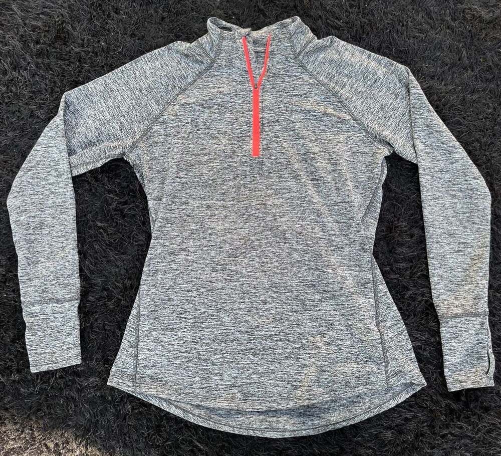 Tangerine Athletic Long Sleeve Performance Tops Size L/G (Set of 2)